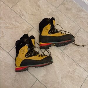 La Sportiva Yellow and Black Men's Boots